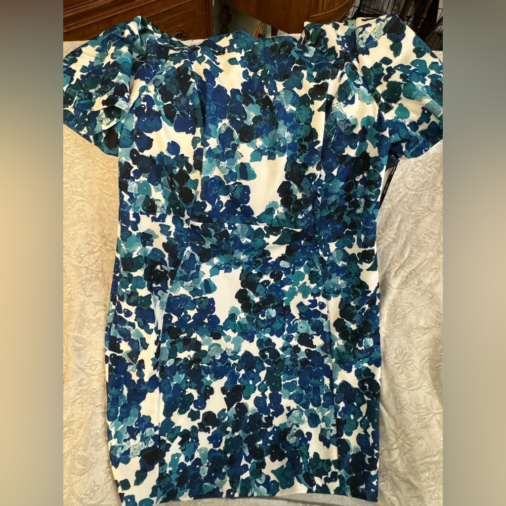 Calvin Klein 14W Floral Dress
